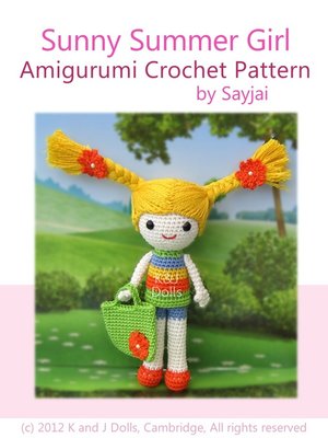 cover image of Sunny Summer Girl Amigurumi Crochet Pattern